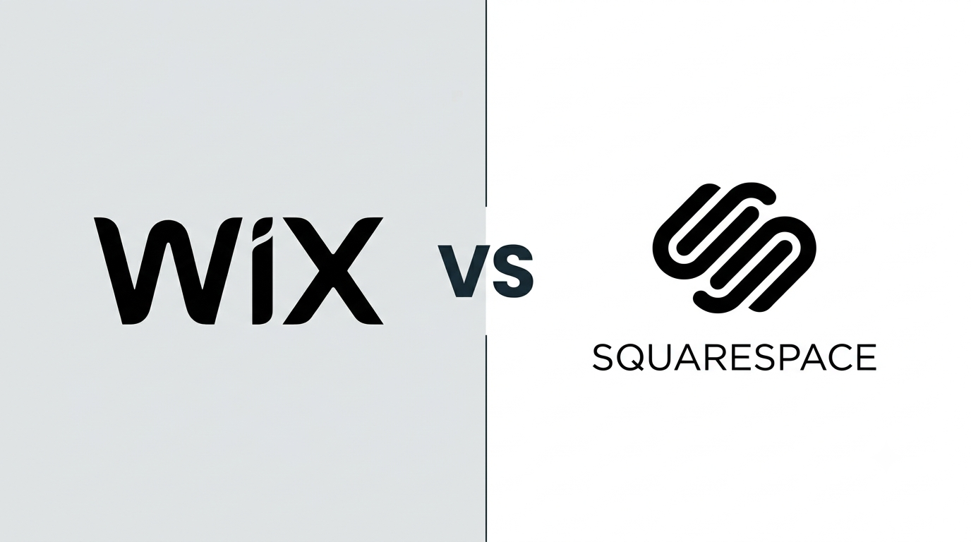 Wix vs Squarespace website builder comparison 2026.