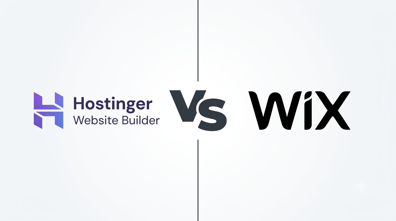Hostinger Website Builder vs Wix comparison 2026.